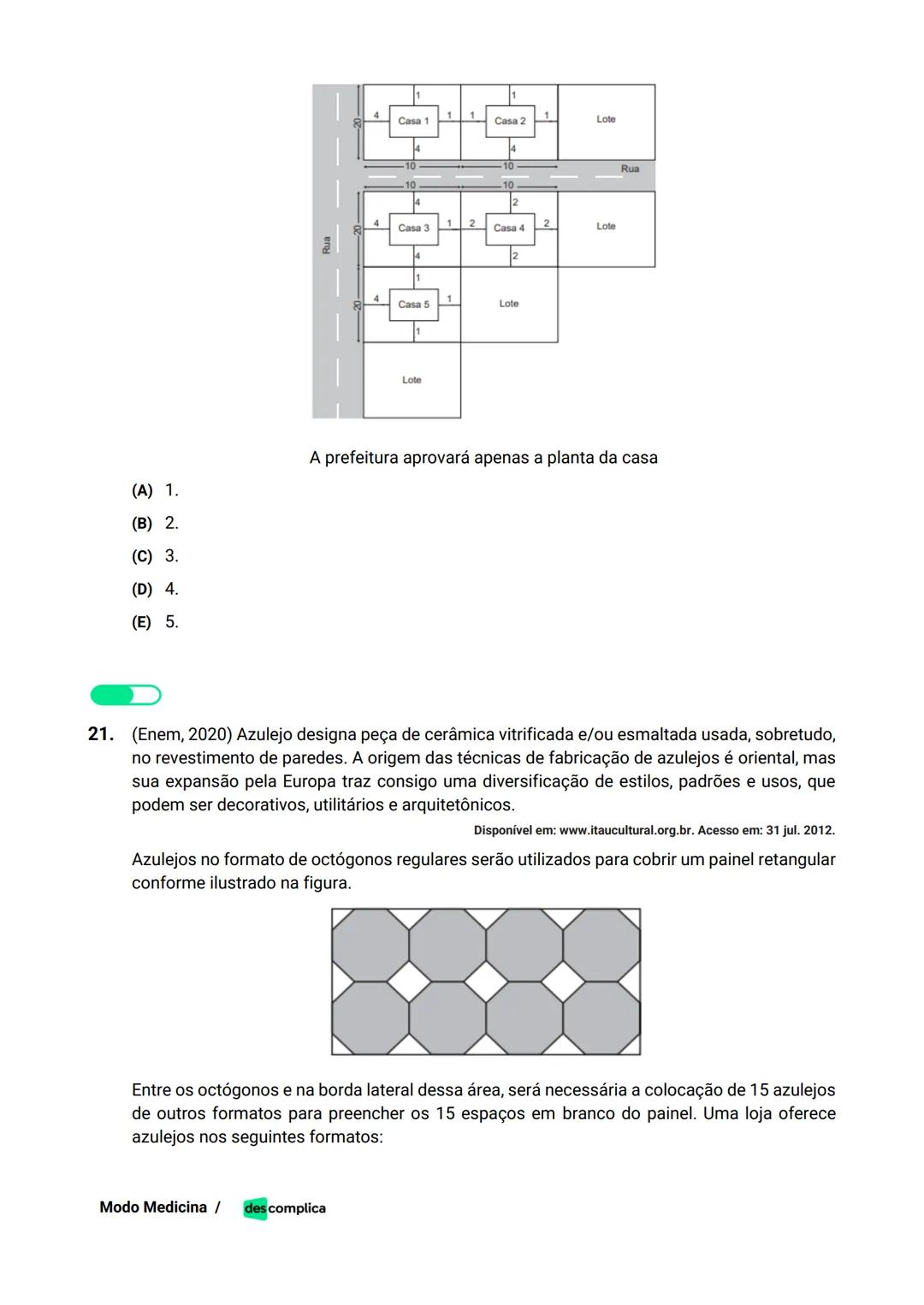 des complica
APOSTILA
MODO MEDICINA
VOLUME 2
UMA CURADORIA DE QUESTÕES ENEM QUE VAI TURBINAR SEUS ESTUDOS
RUMO À APROVAÇÃO EM MEDICINA! Sumá
