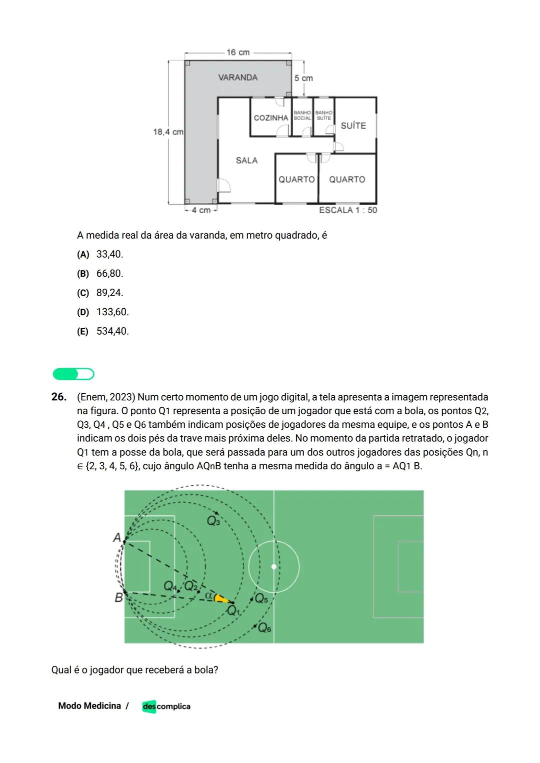 des complica
APOSTILA
MODO MEDICINA
VOLUME 2
UMA CURADORIA DE QUESTÕES ENEM QUE VAI TURBINAR SEUS ESTUDOS
RUMO À APROVAÇÃO EM MEDICINA! Sumá
