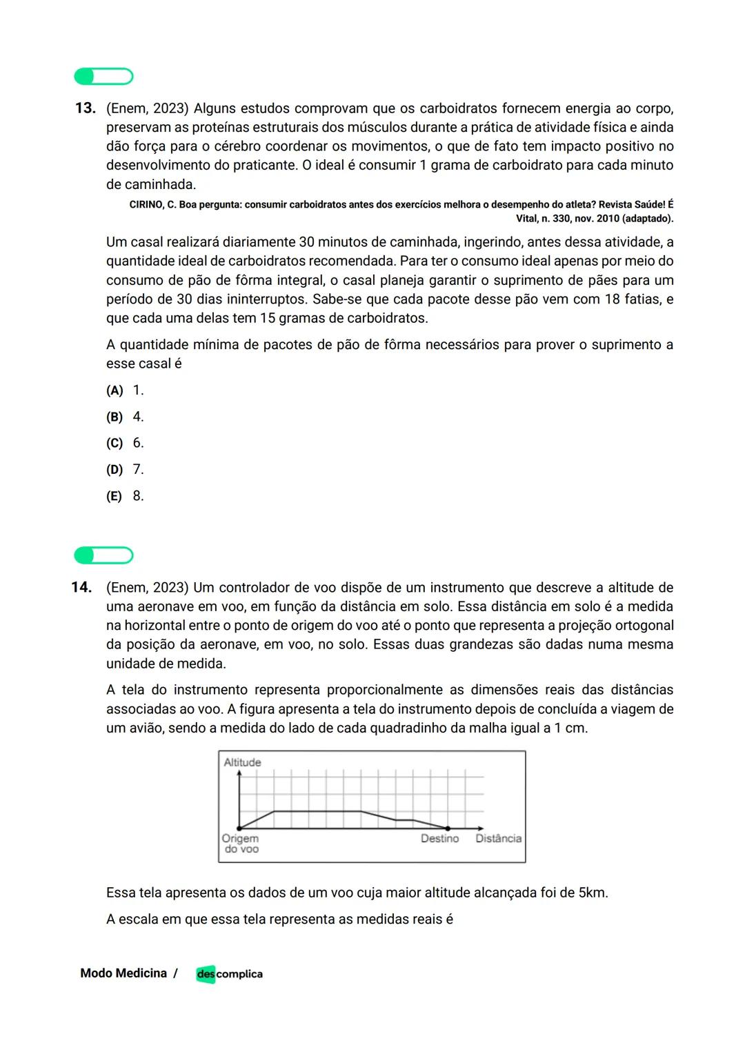 des complica
APOSTILA
MODO MEDICINA
VOLUME 2
UMA CURADORIA DE QUESTÕES ENEM QUE VAI TURBINAR SEUS ESTUDOS
RUMO À APROVAÇÃO EM MEDICINA! Sumá