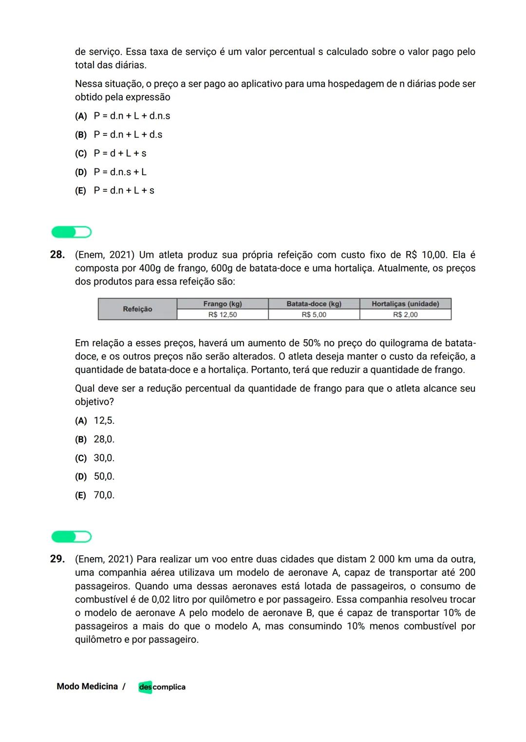 des complica
APOSTILA
MODO MEDICINA
VOLUME 2
UMA CURADORIA DE QUESTÕES ENEM QUE VAI TURBINAR SEUS ESTUDOS
RUMO À APROVAÇÃO EM MEDICINA! Sumá
