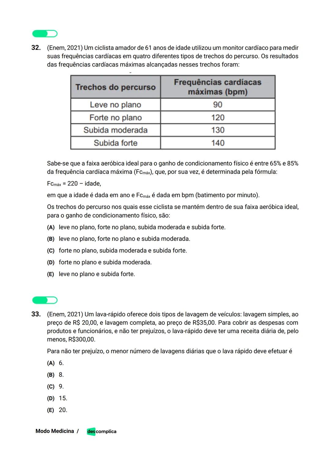 des complica
APOSTILA
MODO MEDICINA
VOLUME 2
UMA CURADORIA DE QUESTÕES ENEM QUE VAI TURBINAR SEUS ESTUDOS
RUMO À APROVAÇÃO EM MEDICINA! Sumá