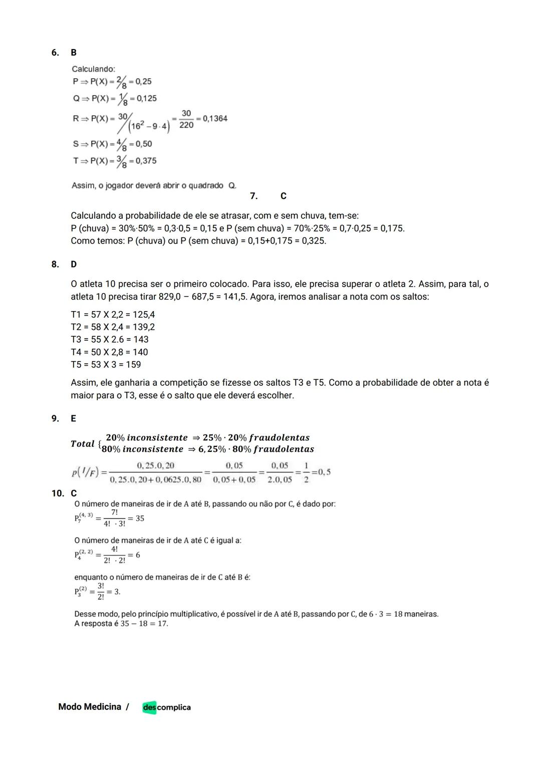 des complica
APOSTILA
MODO MEDICINA
VOLUME 2
UMA CURADORIA DE QUESTÕES ENEM QUE VAI TURBINAR SEUS ESTUDOS
RUMO À APROVAÇÃO EM MEDICINA! Sumá
