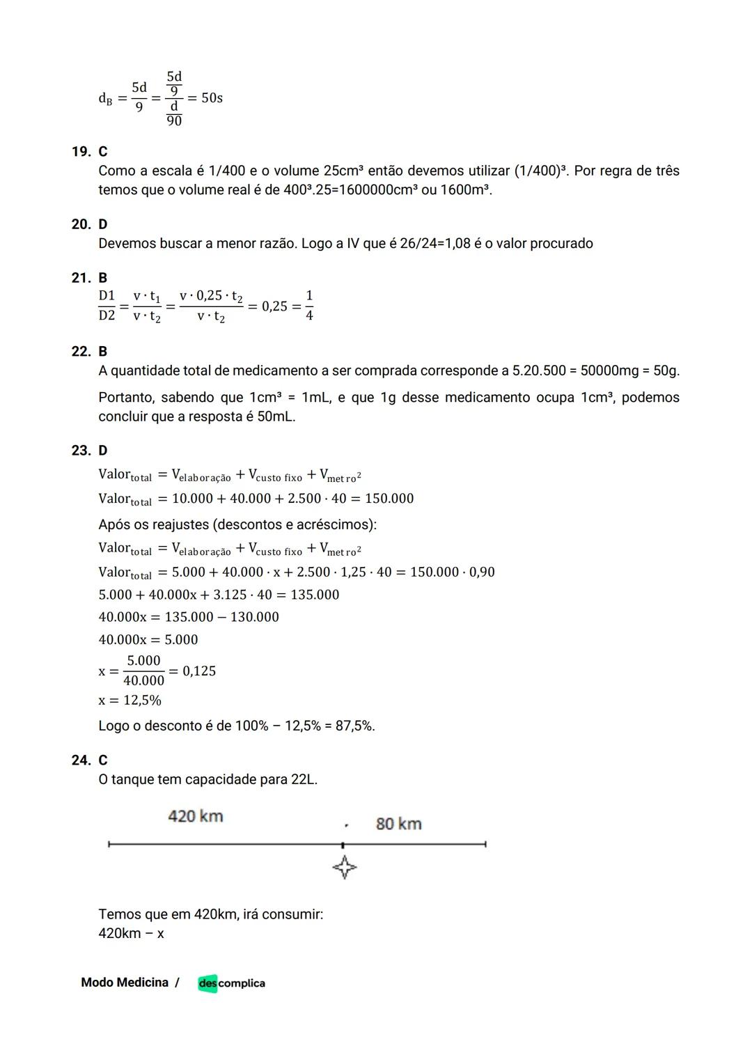 des complica
APOSTILA
MODO MEDICINA
VOLUME 2
UMA CURADORIA DE QUESTÕES ENEM QUE VAI TURBINAR SEUS ESTUDOS
RUMO À APROVAÇÃO EM MEDICINA! Sumá