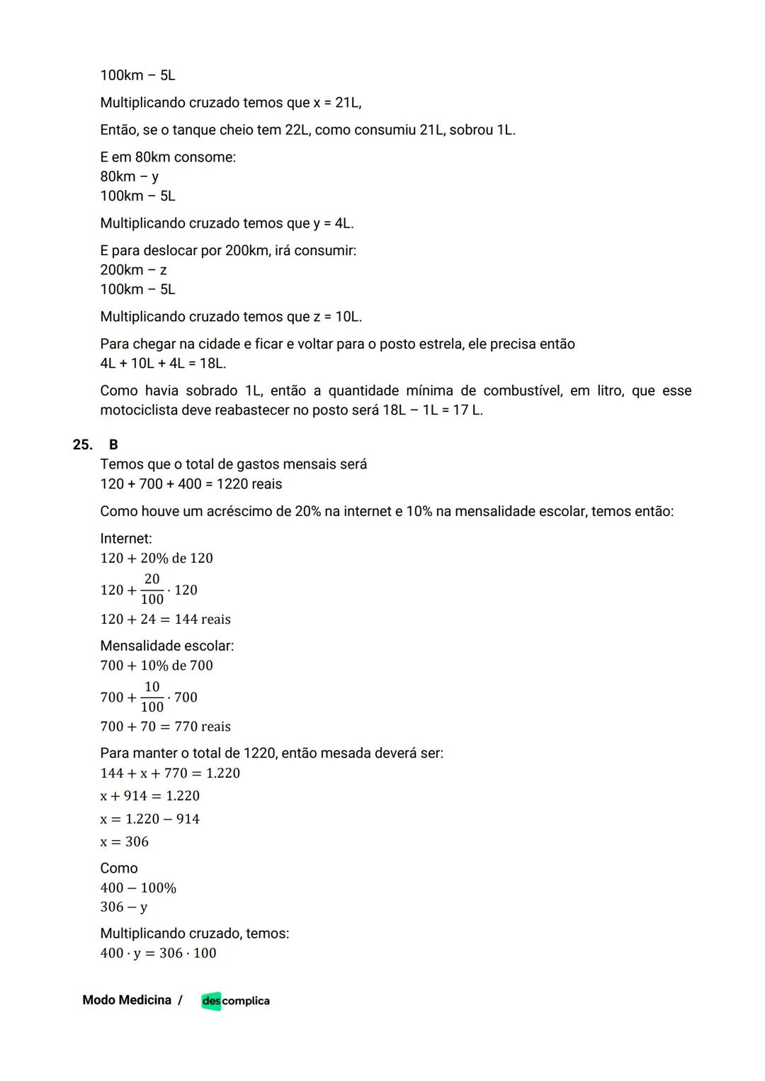 des complica
APOSTILA
MODO MEDICINA
VOLUME 2
UMA CURADORIA DE QUESTÕES ENEM QUE VAI TURBINAR SEUS ESTUDOS
RUMO À APROVAÇÃO EM MEDICINA! Sumá