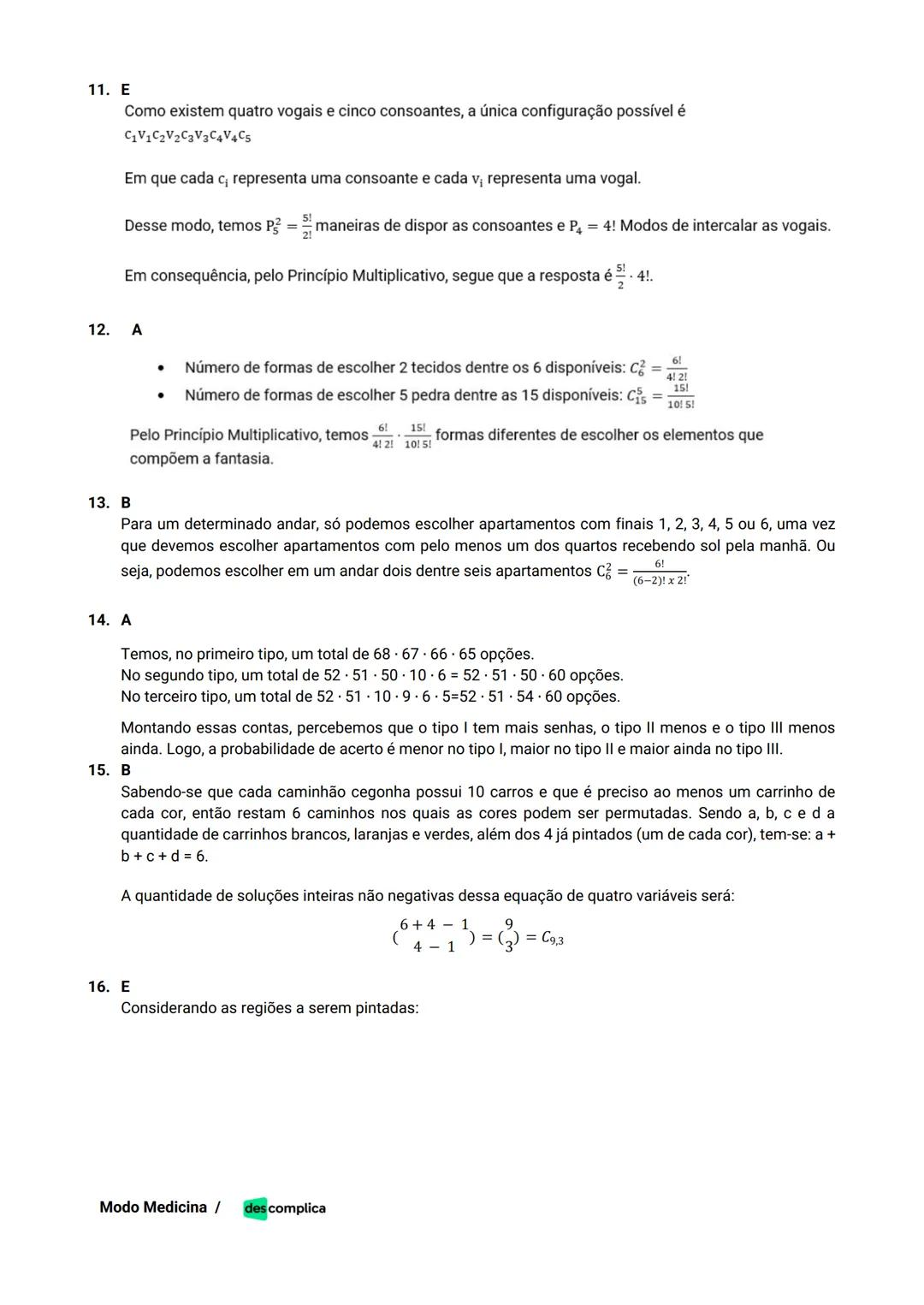 des complica
APOSTILA
MODO MEDICINA
VOLUME 2
UMA CURADORIA DE QUESTÕES ENEM QUE VAI TURBINAR SEUS ESTUDOS
RUMO À APROVAÇÃO EM MEDICINA! Sumá