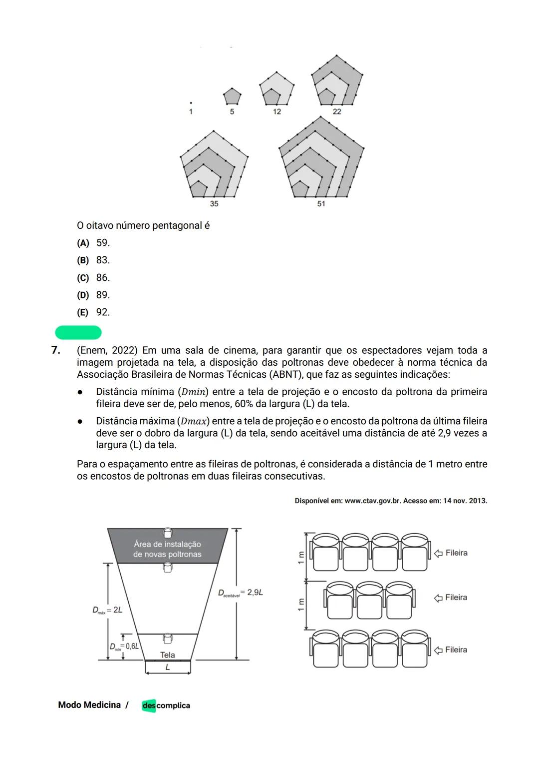 des complica
APOSTILA
MODO MEDICINA
VOLUME 2
UMA CURADORIA DE QUESTÕES ENEM QUE VAI TURBINAR SEUS ESTUDOS
RUMO À APROVAÇÃO EM MEDICINA! Sumá