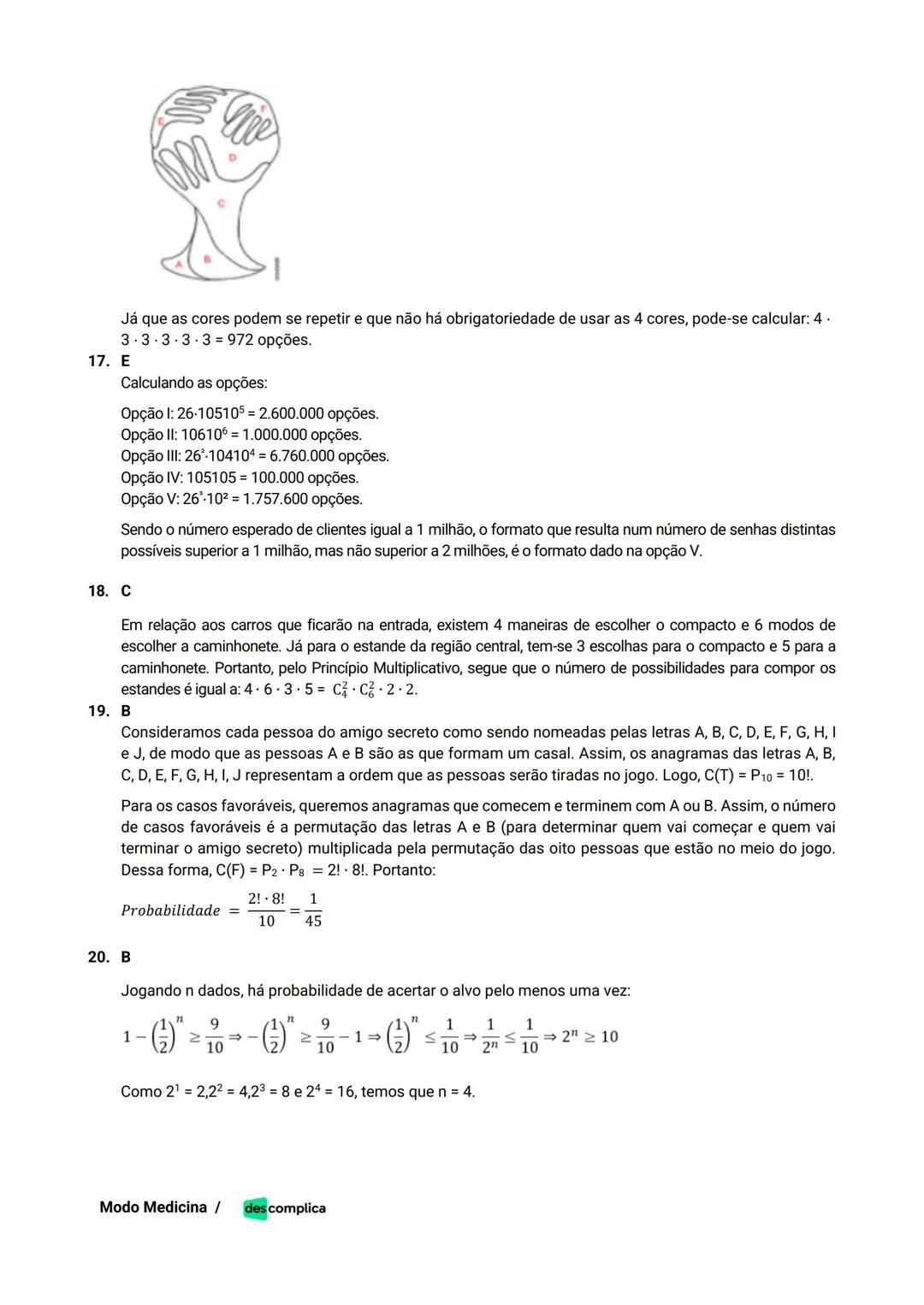 des complica
APOSTILA
MODO MEDICINA
VOLUME 2
UMA CURADORIA DE QUESTÕES ENEM QUE VAI TURBINAR SEUS ESTUDOS
RUMO À APROVAÇÃO EM MEDICINA! Sumá