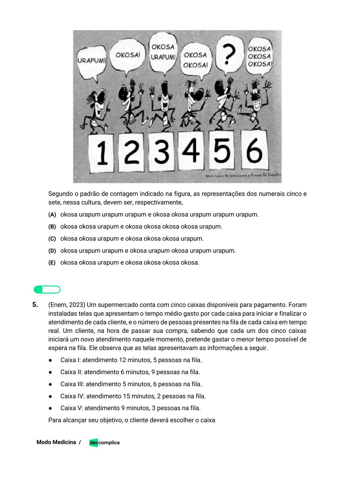 des complica
APOSTILA
MODO MEDICINA
VOLUME 2
UMA CURADORIA DE QUESTÕES ENEM QUE VAI TURBINAR SEUS ESTUDOS
RUMO À APROVAÇÃO EM MEDICINA! Sumá