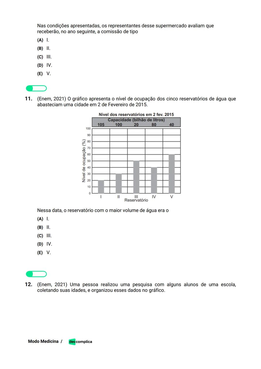 des complica
APOSTILA
MODO MEDICINA
VOLUME 2
UMA CURADORIA DE QUESTÕES ENEM QUE VAI TURBINAR SEUS ESTUDOS
RUMO À APROVAÇÃO EM MEDICINA! Sumá