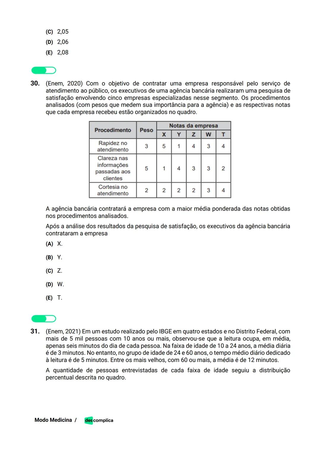 des complica
APOSTILA
MODO MEDICINA
VOLUME 2
UMA CURADORIA DE QUESTÕES ENEM QUE VAI TURBINAR SEUS ESTUDOS
RUMO À APROVAÇÃO EM MEDICINA! Sumá