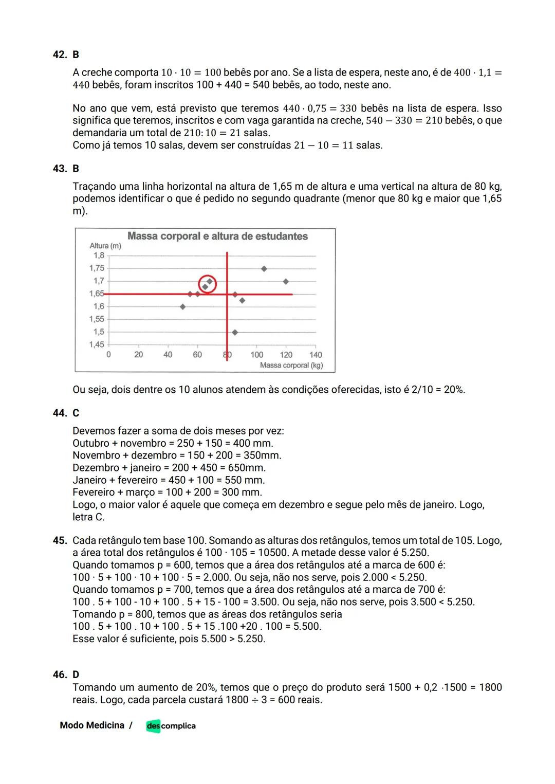 des complica
APOSTILA
MODO MEDICINA
VOLUME 2
UMA CURADORIA DE QUESTÕES ENEM QUE VAI TURBINAR SEUS ESTUDOS
RUMO À APROVAÇÃO EM MEDICINA! Sumá