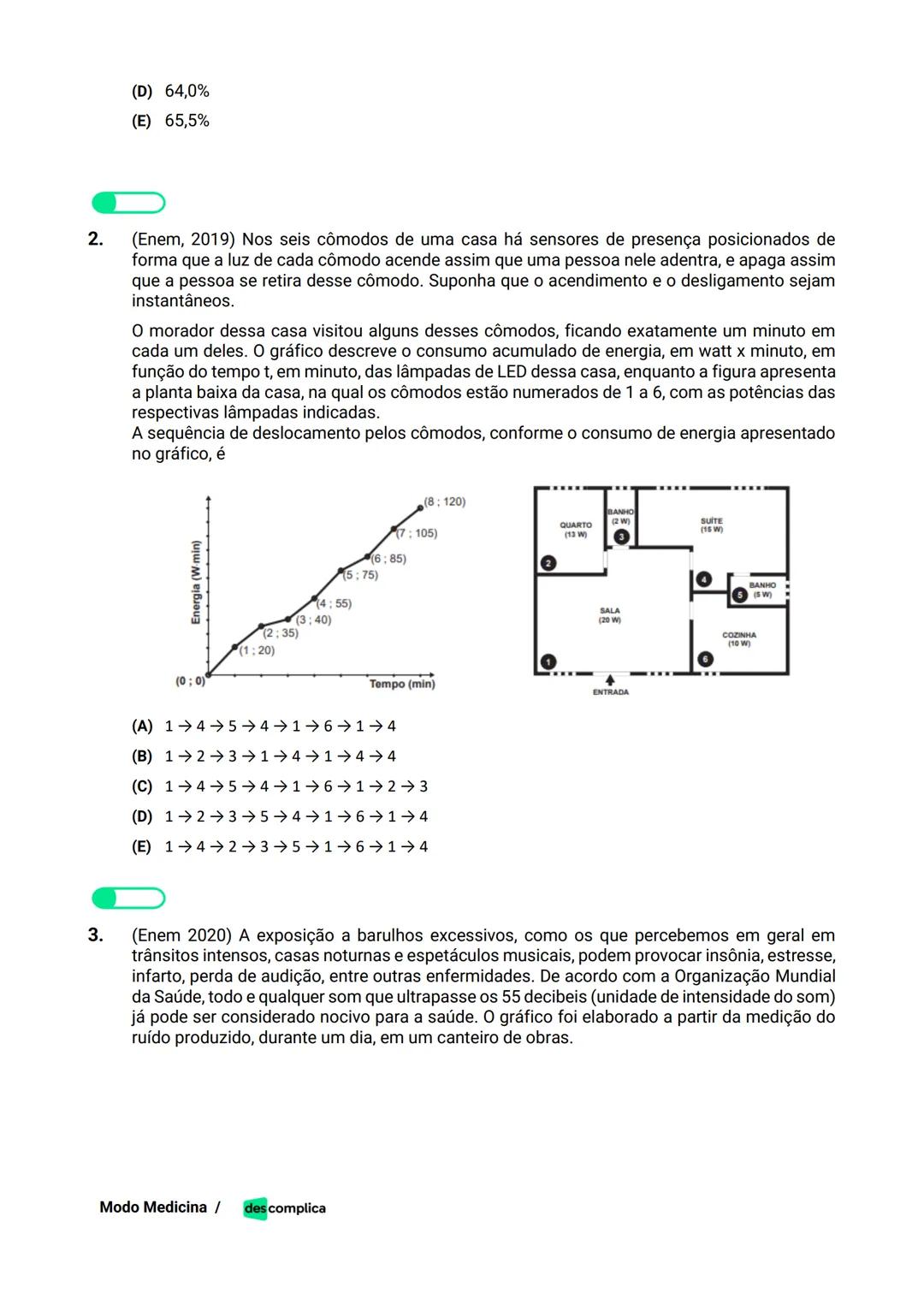 des complica
APOSTILA
MODO MEDICINA
VOLUME 2
UMA CURADORIA DE QUESTÕES ENEM QUE VAI TURBINAR SEUS ESTUDOS
RUMO À APROVAÇÃO EM MEDICINA! Sumá