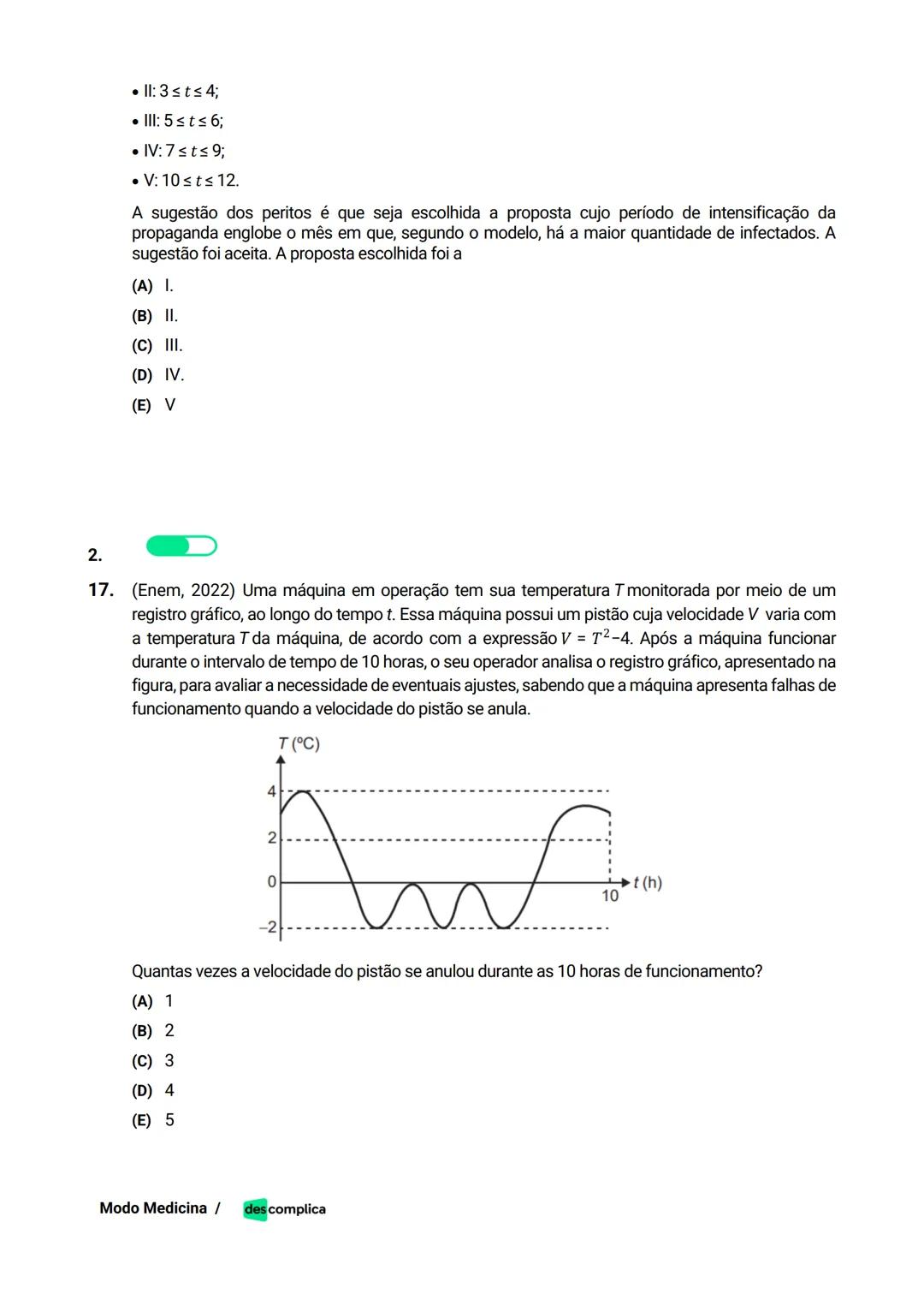 des complica
APOSTILA
MODO MEDICINA
VOLUME 2
UMA CURADORIA DE QUESTÕES ENEM QUE VAI TURBINAR SEUS ESTUDOS
RUMO À APROVAÇÃO EM MEDICINA! Sumá