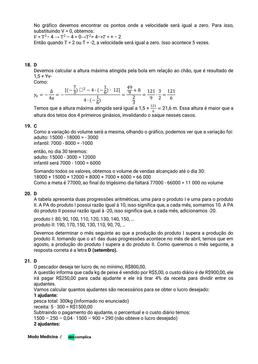 des complica
APOSTILA
MODO MEDICINA
VOLUME 2
UMA CURADORIA DE QUESTÕES ENEM QUE VAI TURBINAR SEUS ESTUDOS
RUMO À APROVAÇÃO EM MEDICINA! Sumá