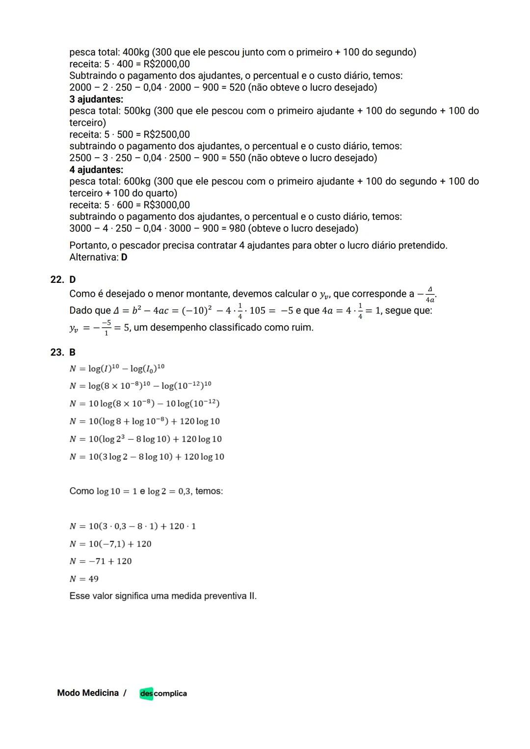 des complica
APOSTILA
MODO MEDICINA
VOLUME 2
UMA CURADORIA DE QUESTÕES ENEM QUE VAI TURBINAR SEUS ESTUDOS
RUMO À APROVAÇÃO EM MEDICINA! Sumá