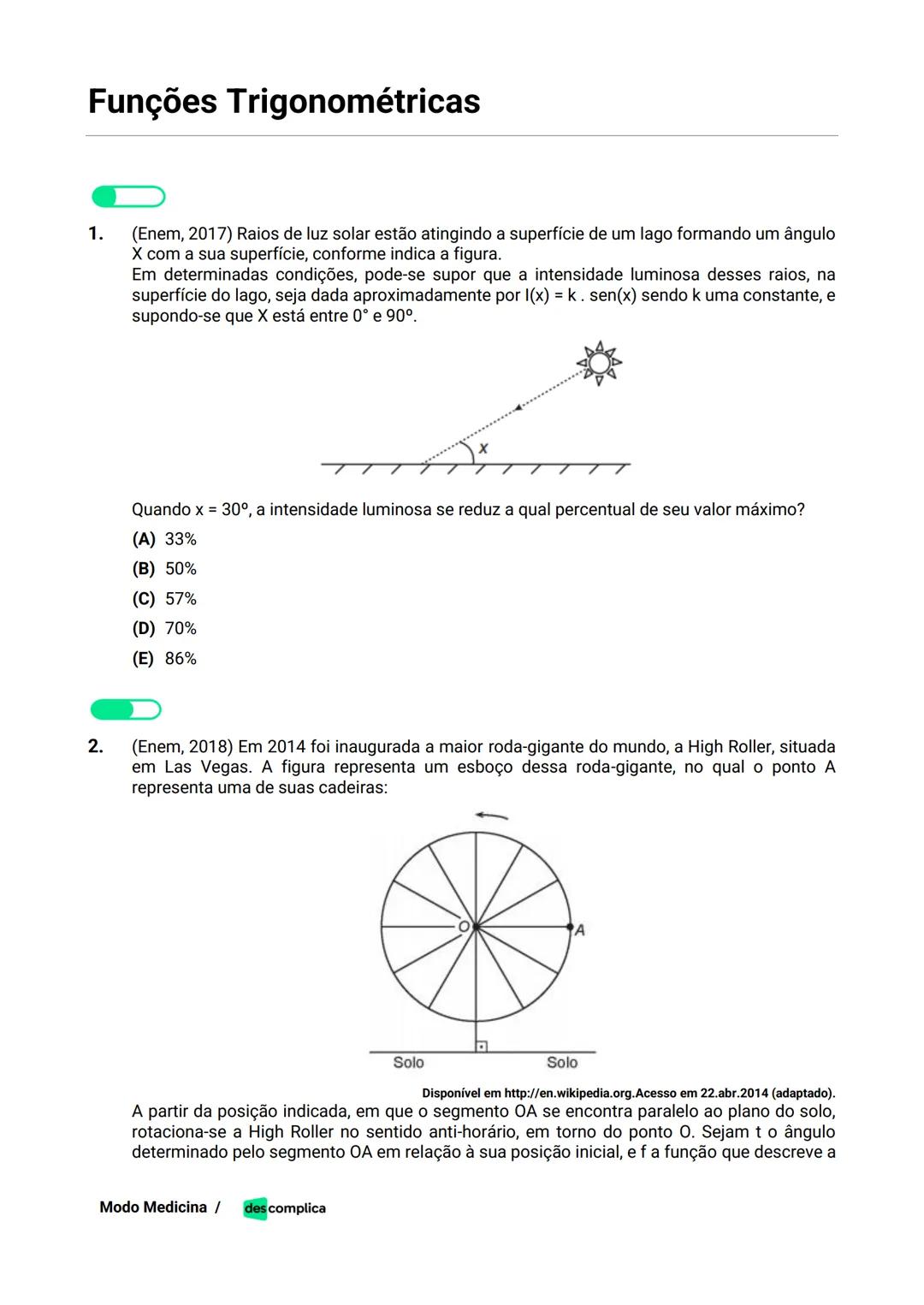 des complica
APOSTILA
MODO MEDICINA
VOLUME 2
UMA CURADORIA DE QUESTÕES ENEM QUE VAI TURBINAR SEUS ESTUDOS
RUMO À APROVAÇÃO EM MEDICINA! Sumá
