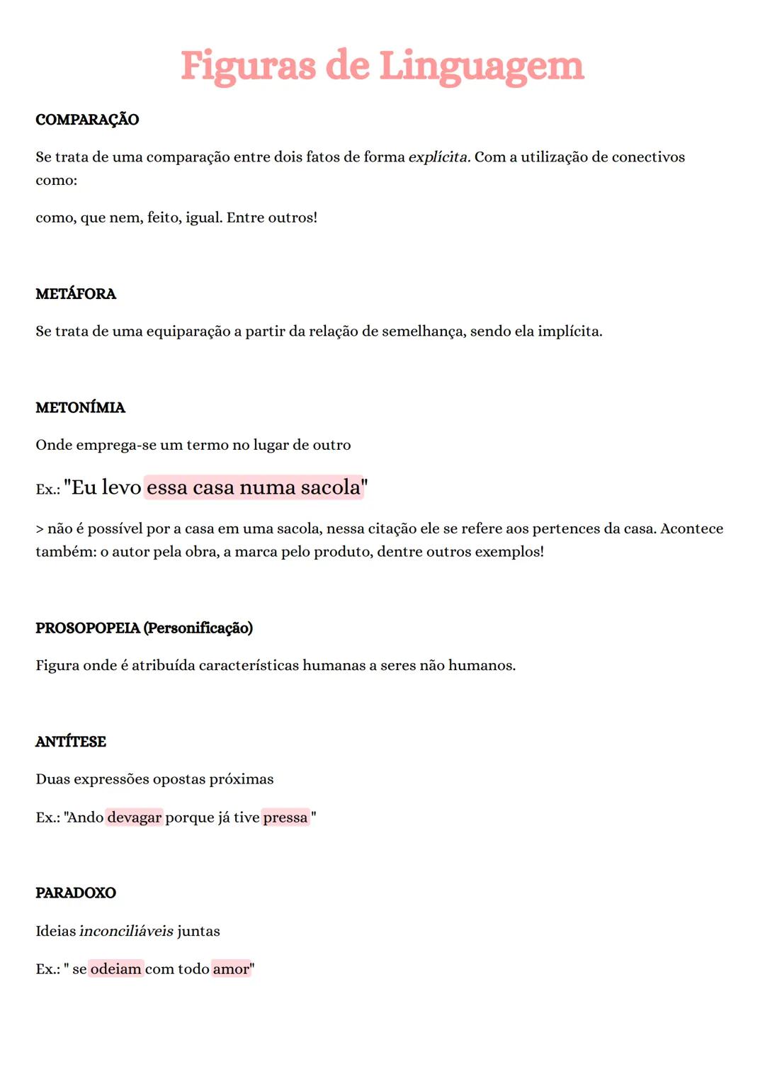 # Figuras de Linguagem
COMPARAÇÃO
Se trata de uma comparação entre dois fatos de forma explícita. Com a utilização de conectivos
como:
co