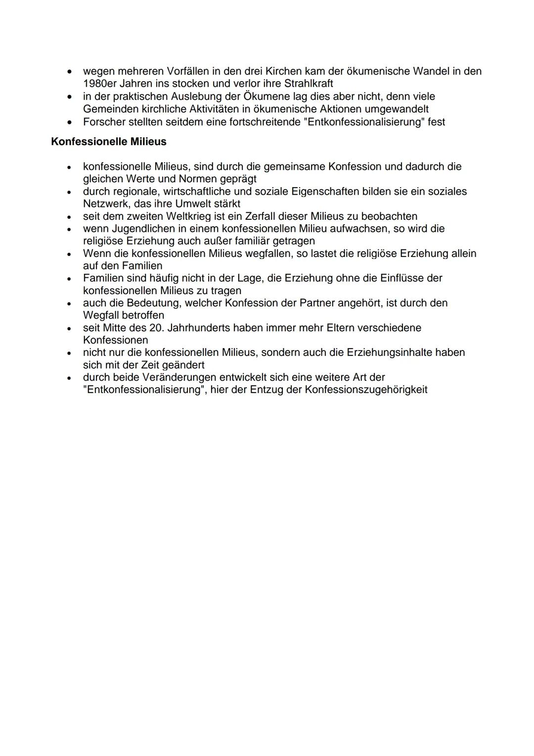 # Konfession
Definition
Als Konfession (lateinisch confessio, Geständnis',, Bekenntnis',, Beichte') wird im
heutigen Sprachgebrauch eine U