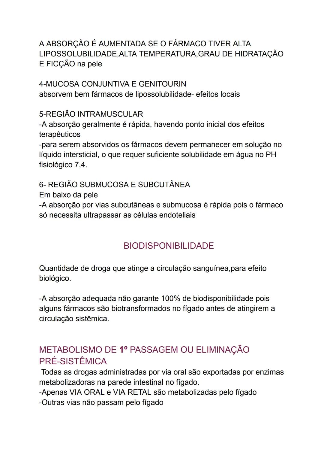 --- OCR Start ---
FARMACOLOGIA
Estudo dos efeitos das substâncias químicas sobre a função do
sistema biológico.
Estudo da interação de subst