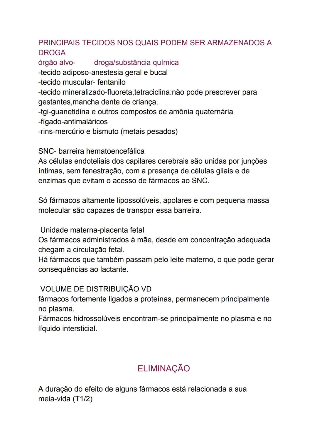--- OCR Start ---
FARMACOLOGIA
Estudo dos efeitos das substâncias químicas sobre a função do
sistema biológico.
Estudo da interação de subst