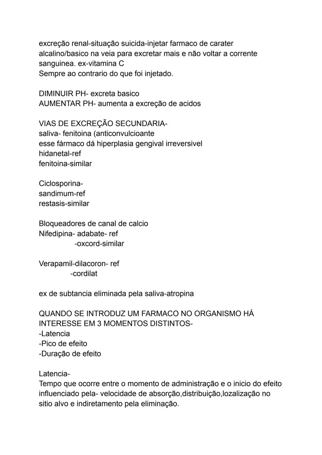 --- OCR Start ---
FARMACOLOGIA
Estudo dos efeitos das substâncias químicas sobre a função do
sistema biológico.
Estudo da interação de subst