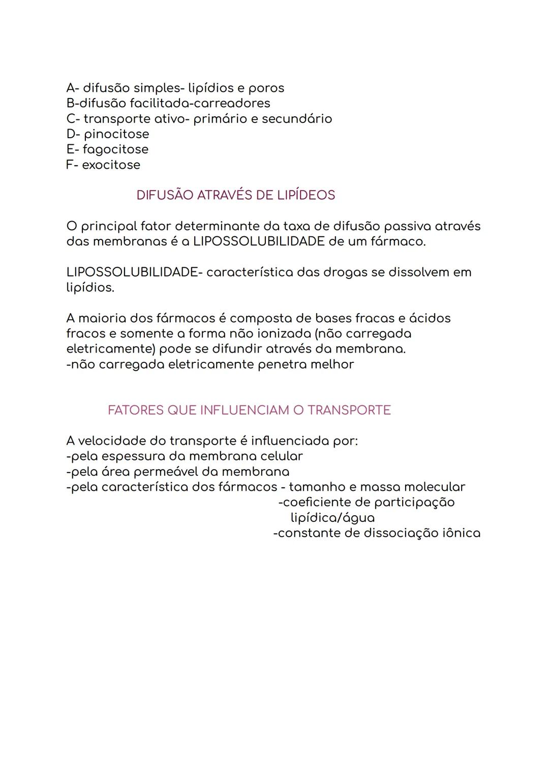 --- OCR Start ---
FARMACOLOGIA
Estudo dos efeitos das substâncias químicas sobre a função do
sistema biológico.
Estudo da interação de subst