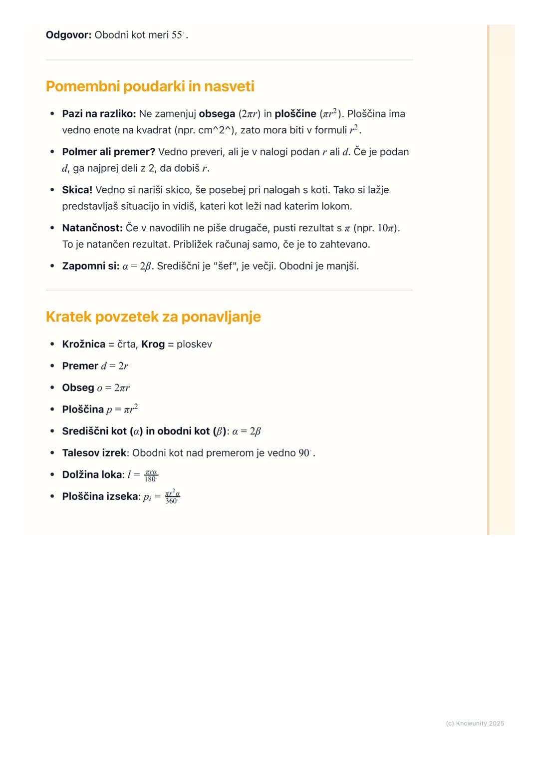 # Krog in krožnica
Uvod v krog in krožnico
Krog in krožnica sta osnovna geometrijska lika. Čeprav ju pogosto
zamenjujemo, je med njima pom
