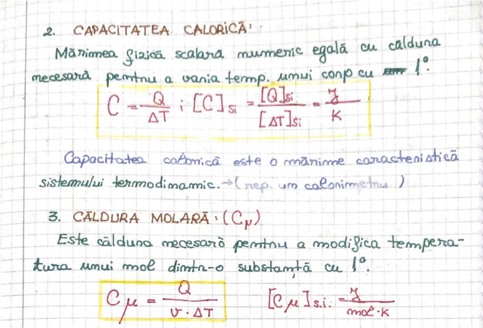 --- OCR Start ---
COEFICIENTI
CALORICI
10.2024
• Sunt manimi fizice care fac legötuna dintre
căduna primită/cedată de um corp si variatia
te