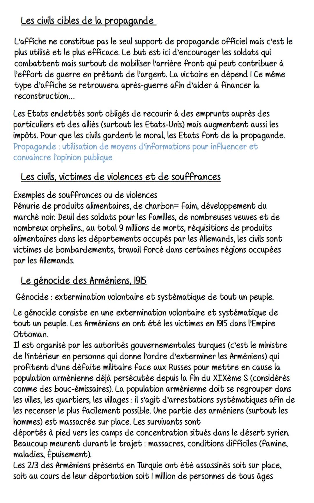 histoire
Chapitre I : Civils et militaires dans la lère Guerre Mondiale
1916
1918
1919
1914 1915
Guerre de
mouvement
Août 1914-
nov. 1914
At