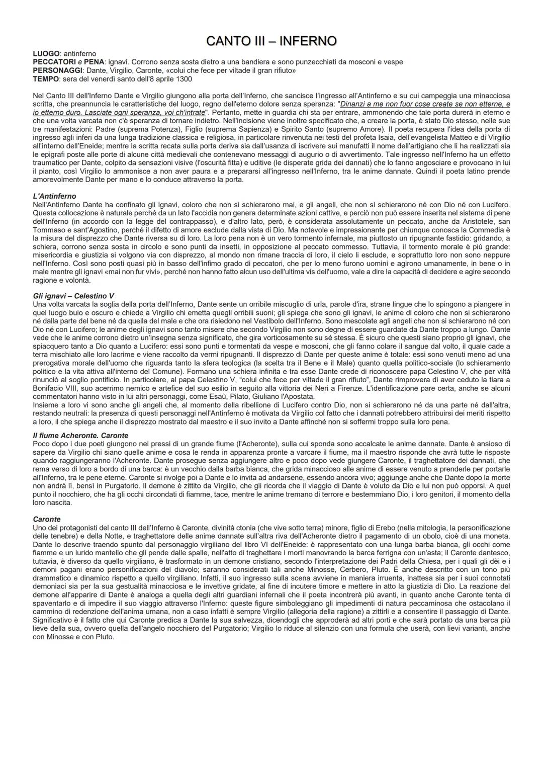 # L'Inferno: introduzione generale
E il primo dei tre regni dell'Oltretomba cristiano visitato da Dante nel corso del viaggio, con la guida