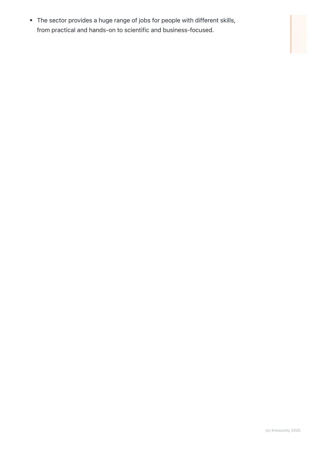 # Career Opportunities in
Agriculture
An overview of career opportunities
Agriculture is a huge part of the Irish economy, so it's not jus