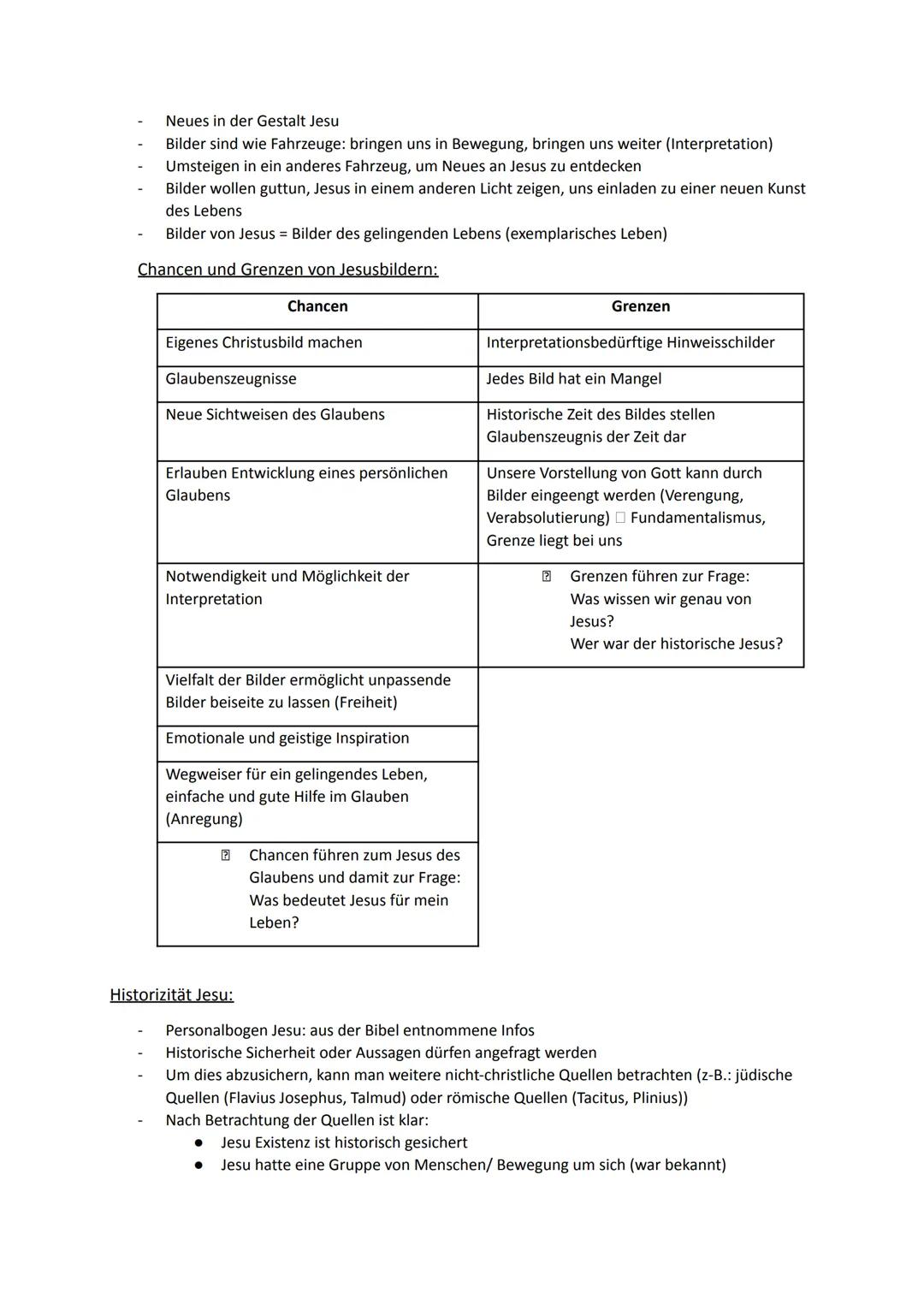 Religion Abiturstoff
Q1: Jesus Christus- das menschgewordene Wort Gottes: Die Reich-Gottes-Botschaft, Die
Auferstehung Jesu (Hoffnung über