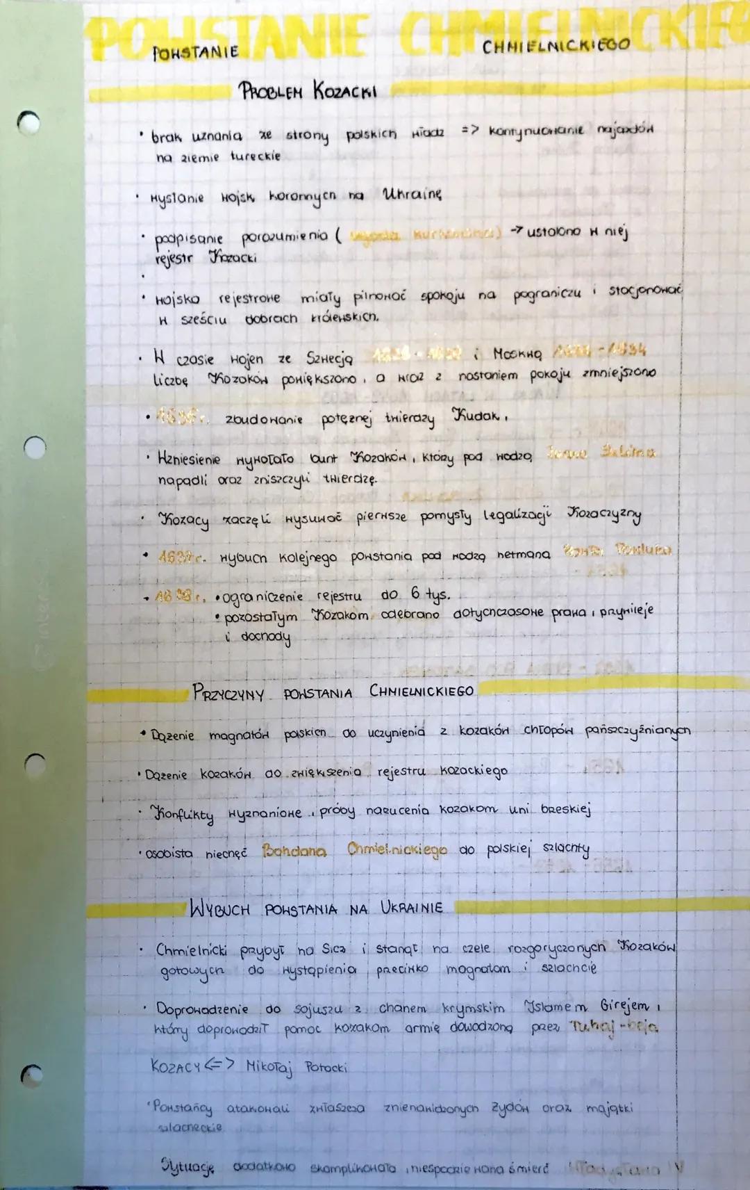 Powstanie Chmielnickiego