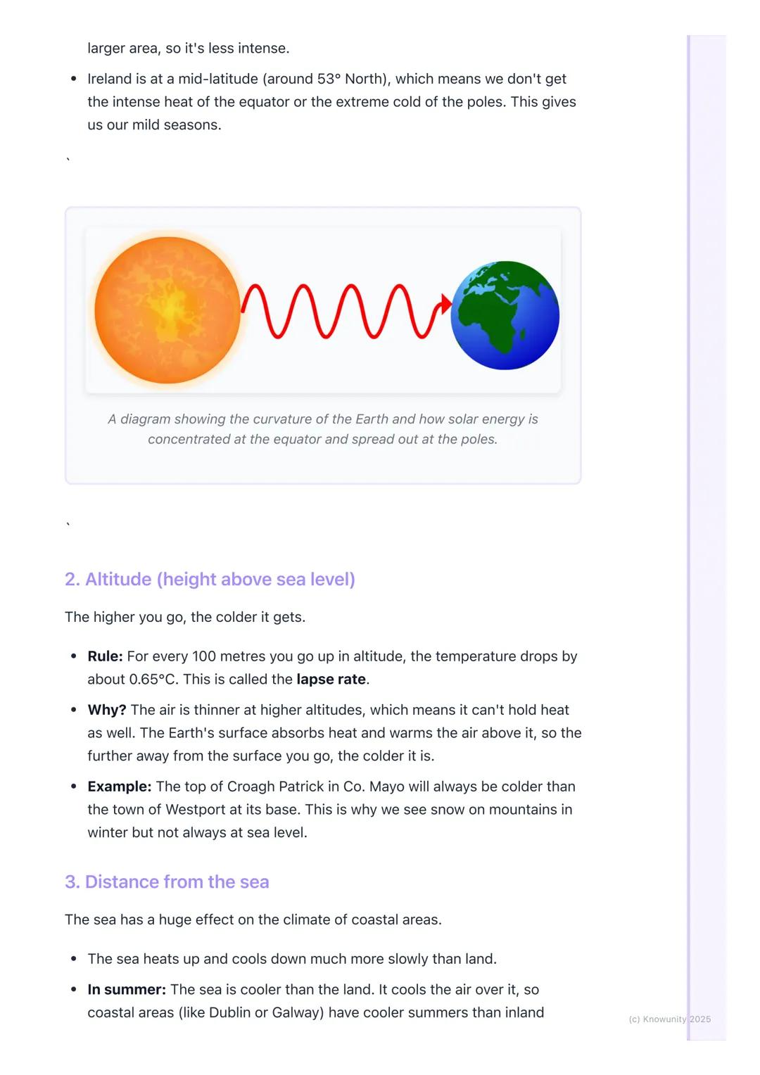 # Factors Affecting Climate
An introduction to factors affecting climate
Climate isn't the same everywhere. Some places are hot and dry, o