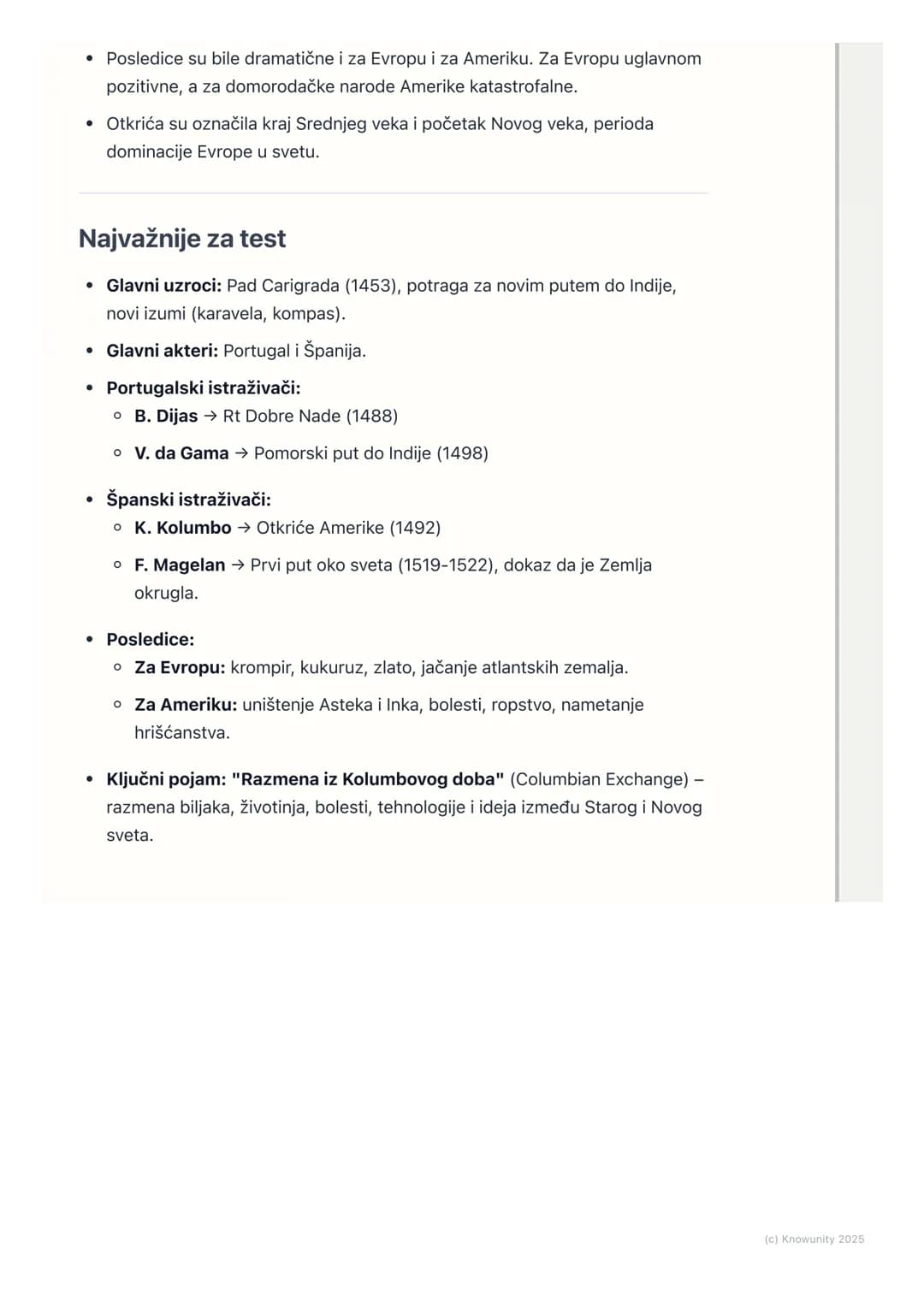# Velika geografska otkrića -
novi svetovi
Uvod u velika geografska otkrića
Ovo je period na kraju 15. i početkom 16. veka kada su evropsk