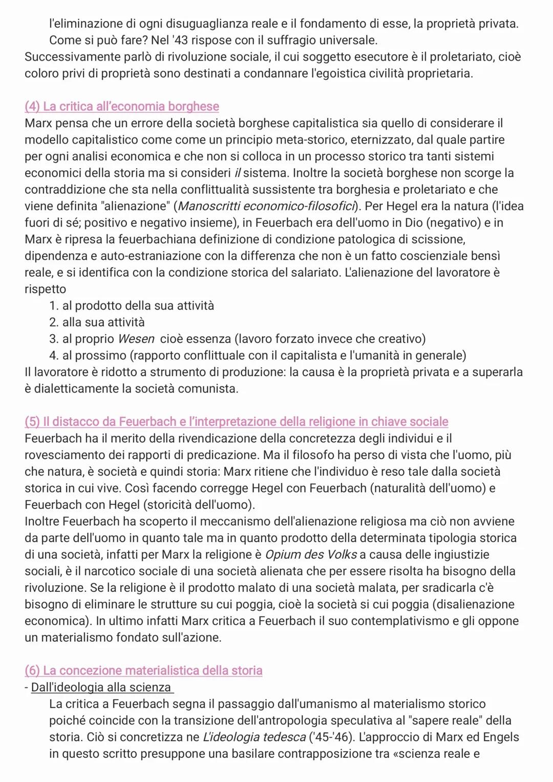 MARX
(1) Le caratteristiche generali del marxismo
Il marxismo non è riducibile alla dimensione puramente filosofica, sociologica o economi