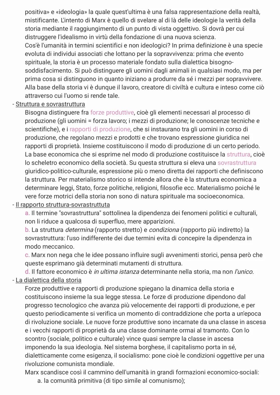 MARX
(1) Le caratteristiche generali del marxismo
Il marxismo non è riducibile alla dimensione puramente filosofica, sociologica o economi