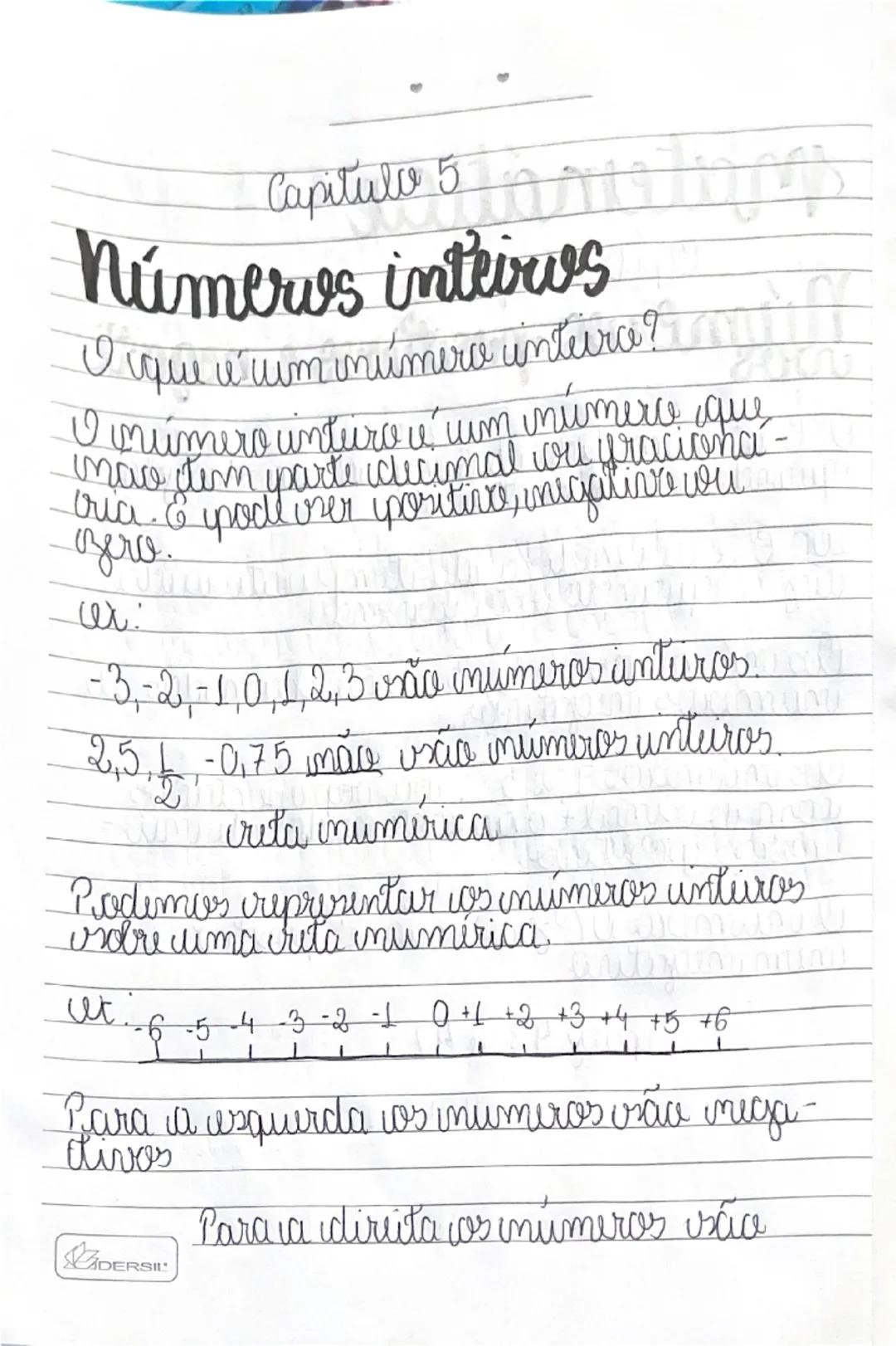 # Matemática
Copitulo quatro
Números positivos e negati
O°C a la medida de temperatura do igelo
quando está derretendo
100°C v a umelidg