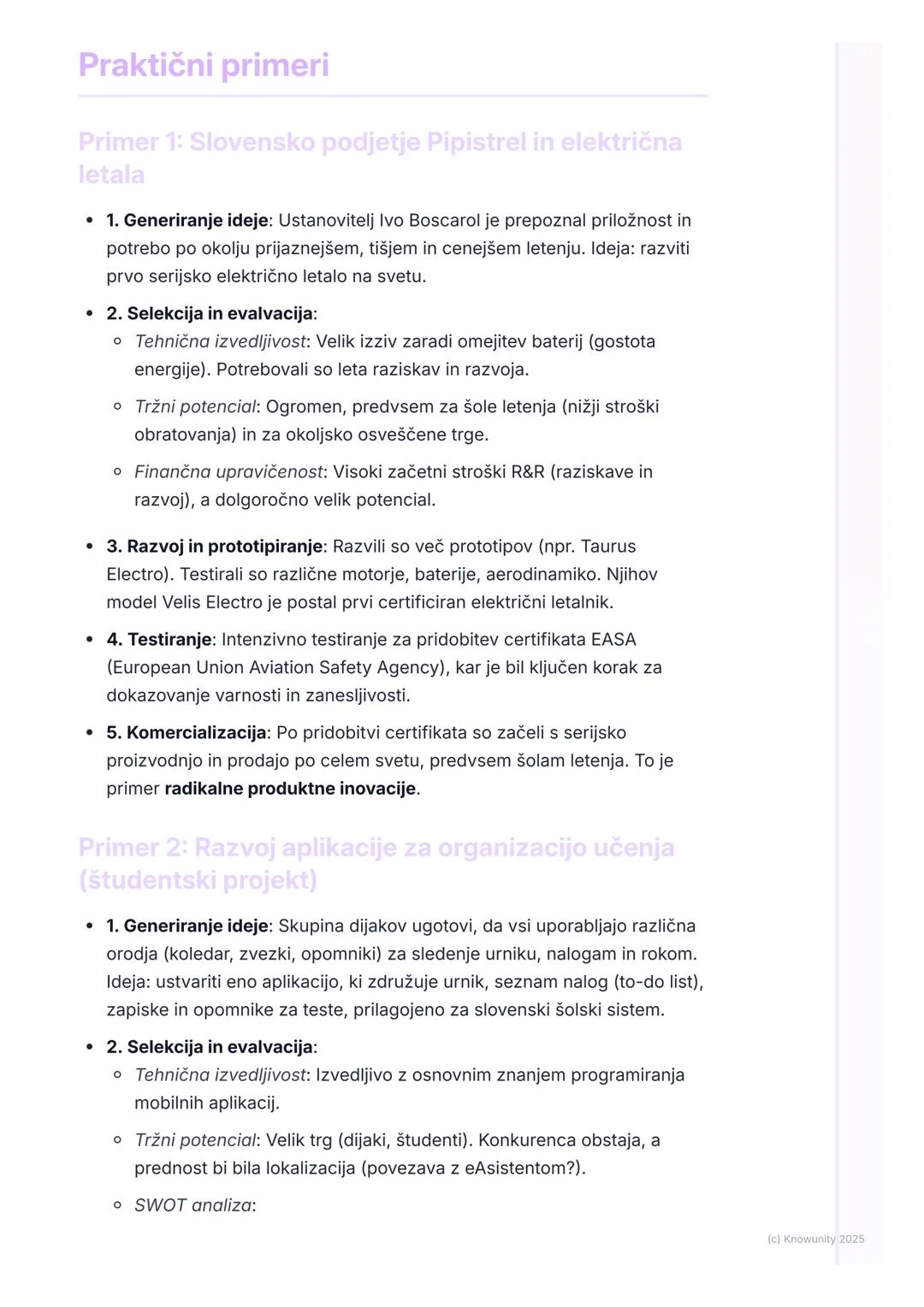 # Inovativnost in podjetništvo v
tehniki
Splošni pregled
Inovativnost in podjetništvo v tehniki sta ključna gonilna sila za napredek. Ne
g