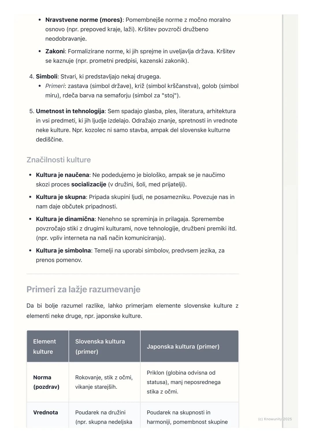 # Kaj je kultura?
Kaj je kultura?
Kultura je kompleksen pojem, ki ga je težko definirati z enim stavkom. V osnovi
je to celoten način živl