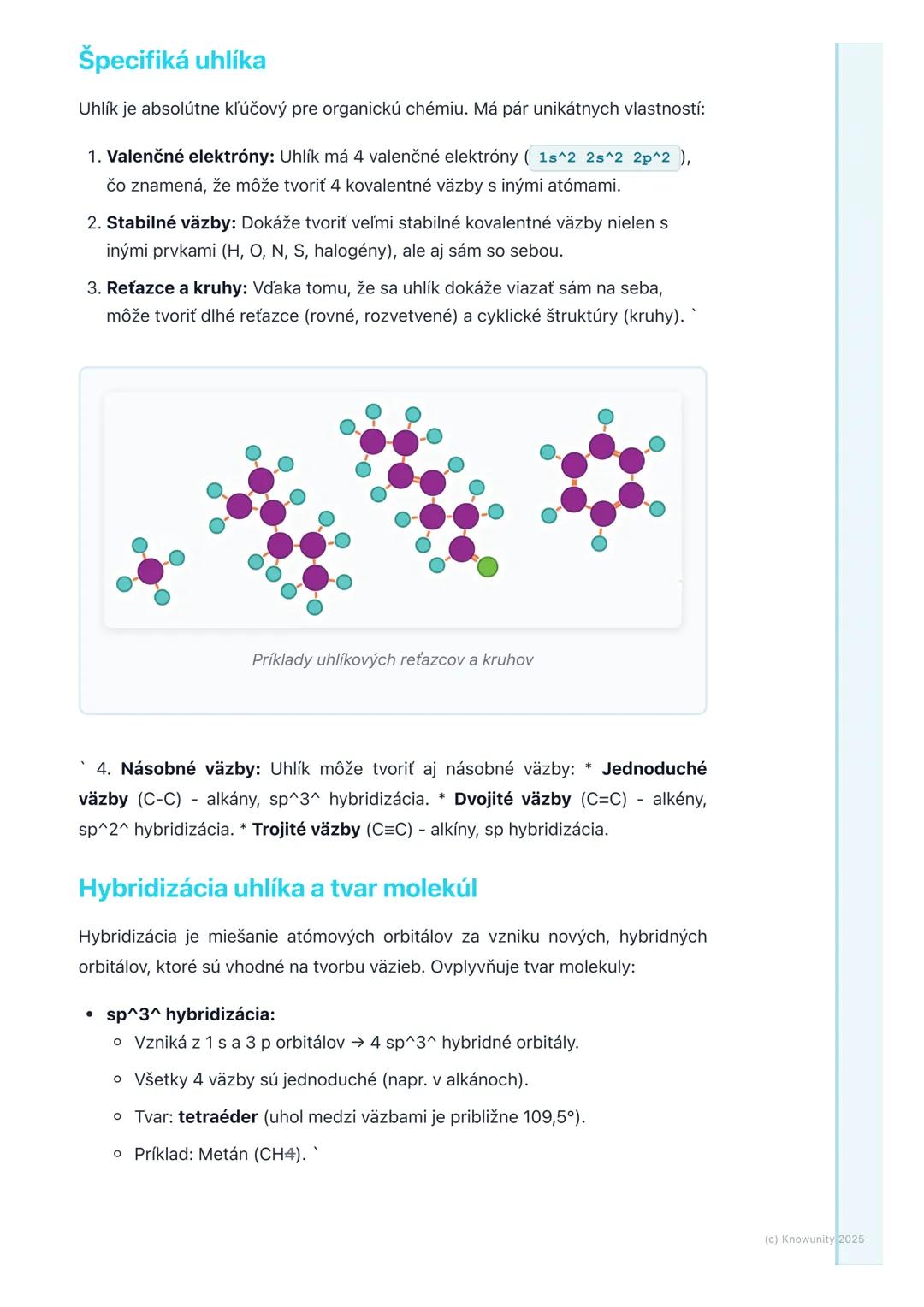 # Úvod do organickej chémie
Úvod do organickej chémie
Organická chémia je obrovská a fascinujúca oblasť chémie, ktorá sa zaoberá
štúdiom z
