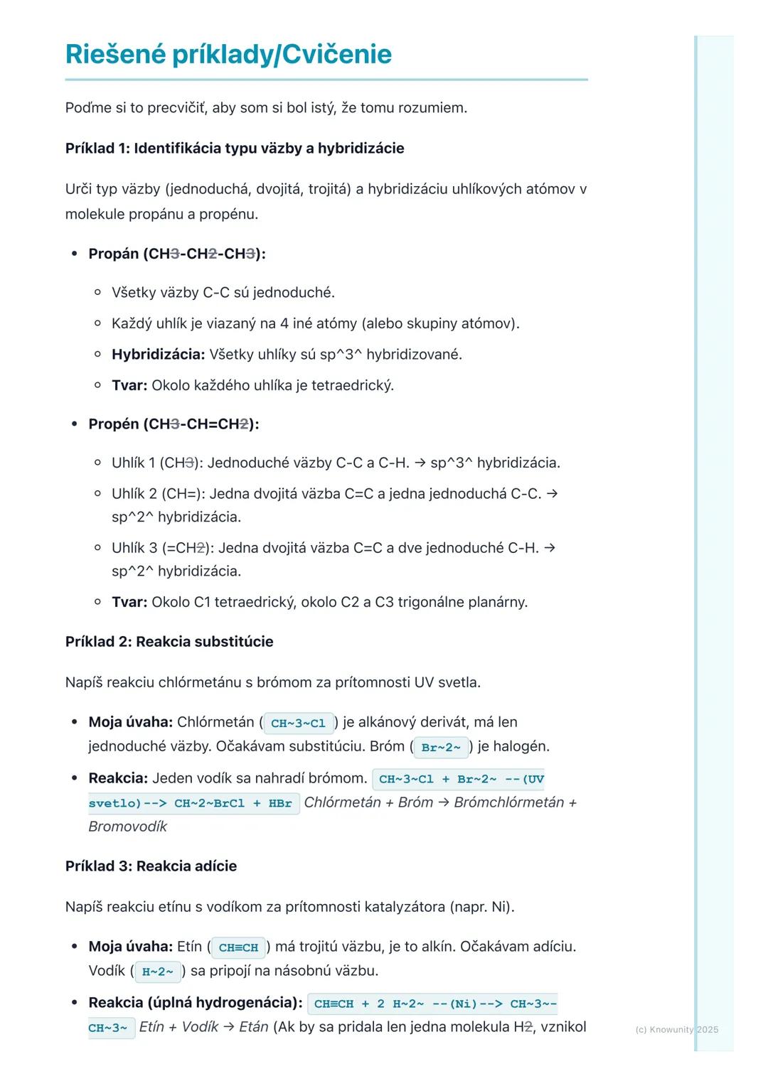 # Úvod do organickej chémie
Úvod do organickej chémie
Organická chémia je obrovská a fascinujúca oblasť chémie, ktorá sa zaoberá
štúdiom z