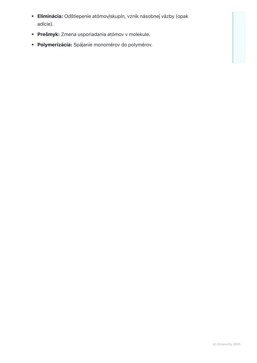 # Úvod do organickej chémie
Úvod do organickej chémie
Organická chémia je obrovská a fascinujúca oblasť chémie, ktorá sa zaoberá
štúdiom z