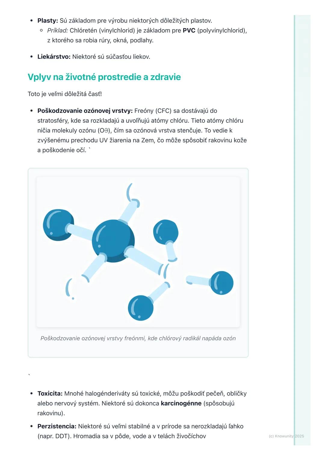 # Halogénderiváty
## 1. Prehľad / Úvod
Takže, dnes sa pozrieme na halogénderiváty. Sú to organické zlúčeniny, čo
znamená, že obsahujú uhlí