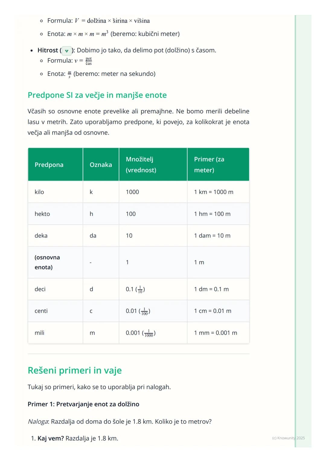 # Fizikalne količine in enote
Uvod v fizikalne količine in enote
V fiziki poskušamo razumeti in opisati svet okoli nas. Da bi bili natančn