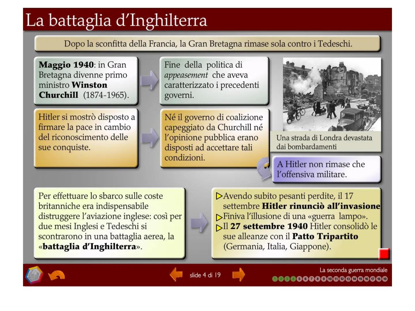 1939: l'aggressione della Polonia
1 settembre 1939: la Germania aggredì
la Polonia e nel giro di pochi giorni la
costrinse alla resa (18 set