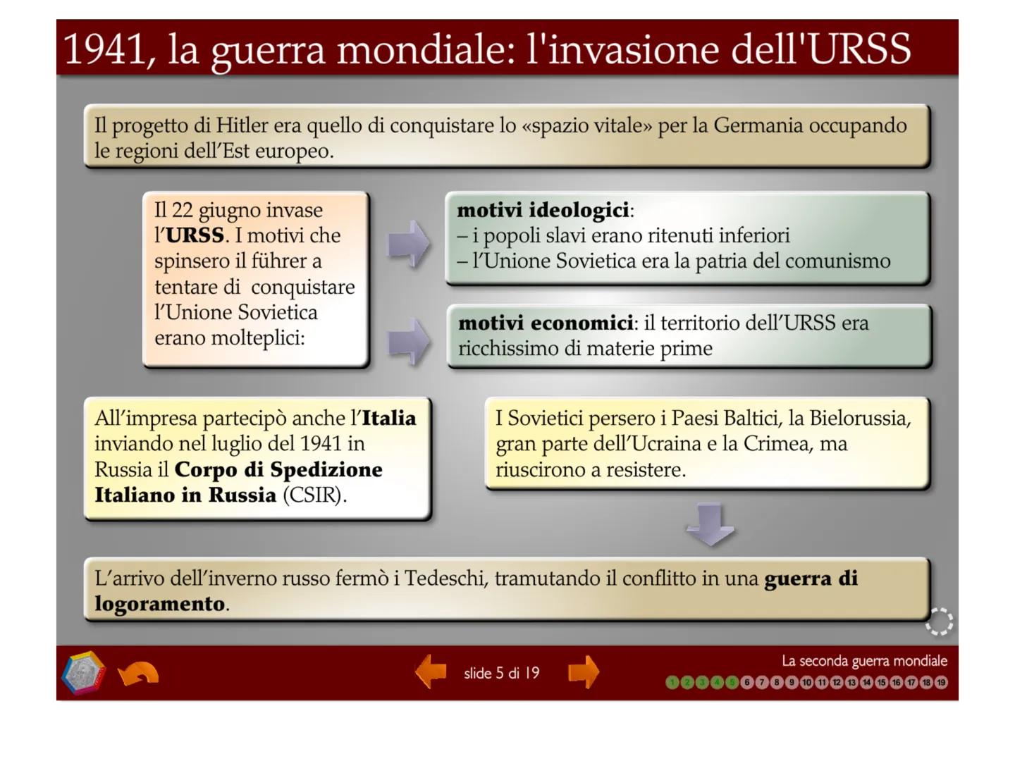 1939: l'aggressione della Polonia
1 settembre 1939: la Germania aggredì
la Polonia e nel giro di pochi giorni la
costrinse alla resa (18 set