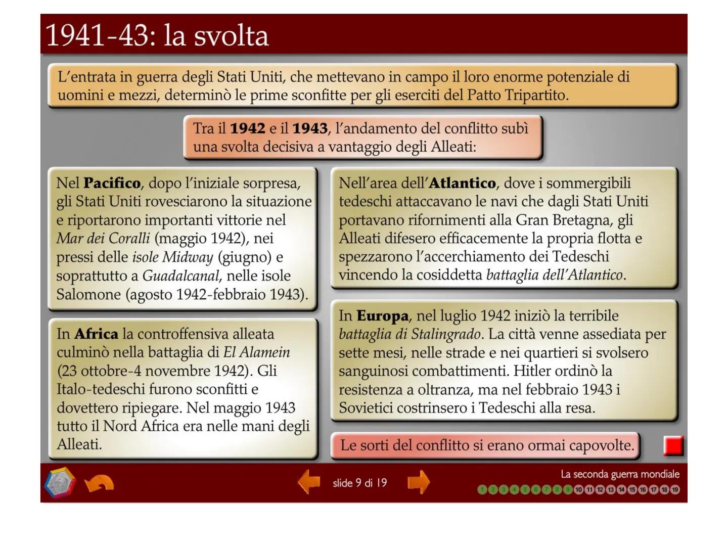 1939: l'aggressione della Polonia
1 settembre 1939: la Germania aggredì
la Polonia e nel giro di pochi giorni la
costrinse alla resa (18 set