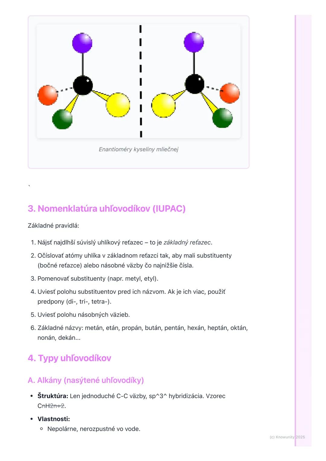 # Základy organickej chémie a
uhľovodíky
Prehľad / Úvod do témy
Organická chémia je obrovská a fascinujúca oblasť chémie, ktorá sa zaoberá