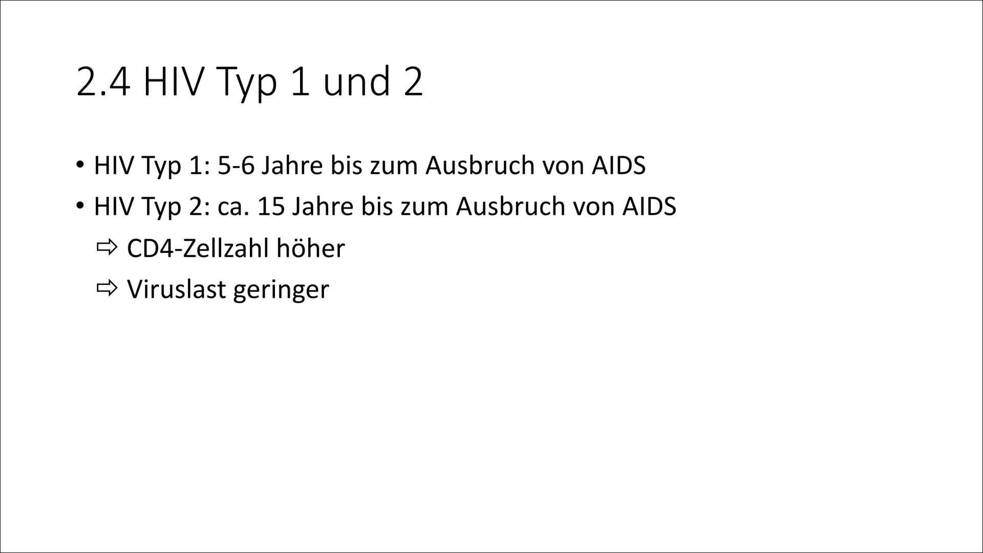 AIDS
& Gliederung:
1. Definition
2. Das HI-Virus
2.1 Allgemeines
2.2 Entdeckung
2.3 Wie schwächt es das Immunsystem?
2.4 HIV Typ 1 und 2
Ver